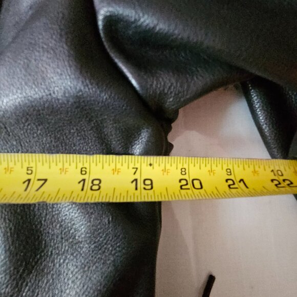 Fashions by Rose Women Leather Biker Jacket - Picture 9 of 11